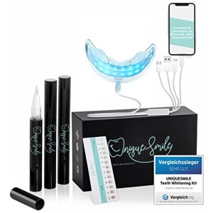 Bleaching-Set UniqueSmile Hochwertiges Teeth whitening kit von