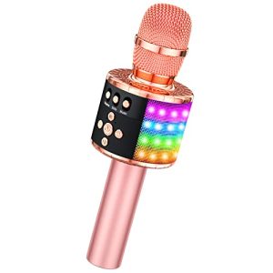 Bonaok-Karaoke-Mikrofon BONAOK Drahtloses Bluetooth-Karaoke-Mikrofon