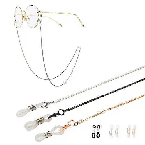 Brillenkette Jurxy 3 Stück Sonnenbrillen Brillen Kette Lesebrillen