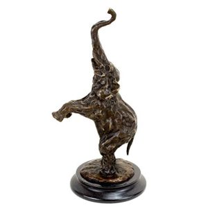 Bronzefigur Kunst & Ambiente – Tierskulptur – – Indischer Elefant