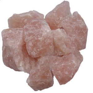Brunnenstein Janni-Shop-Mineralien 2 kg Rosenquarz Rohsteine