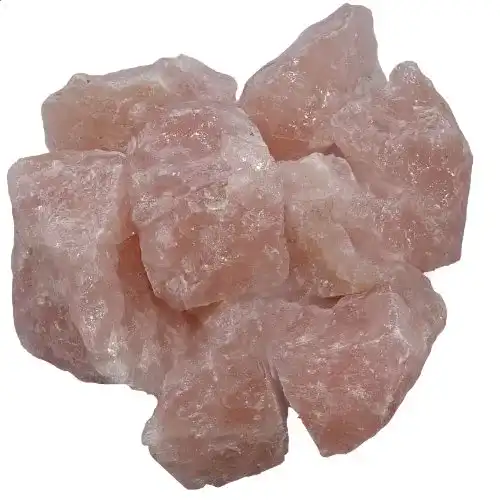 Brunnenstein Janni-Shop-Mineralien 2 kg Rosenquarz Rohsteine
