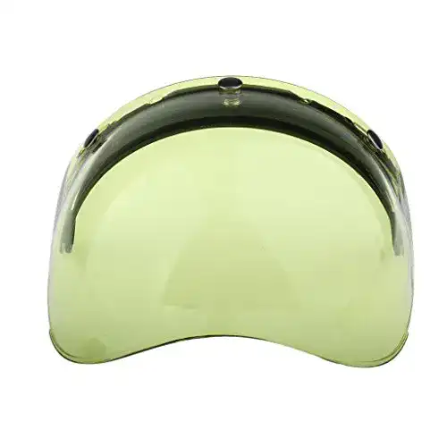 Bubble-Visier Gazechimp Universal 3 Druckknopf Bubble Helm Visier