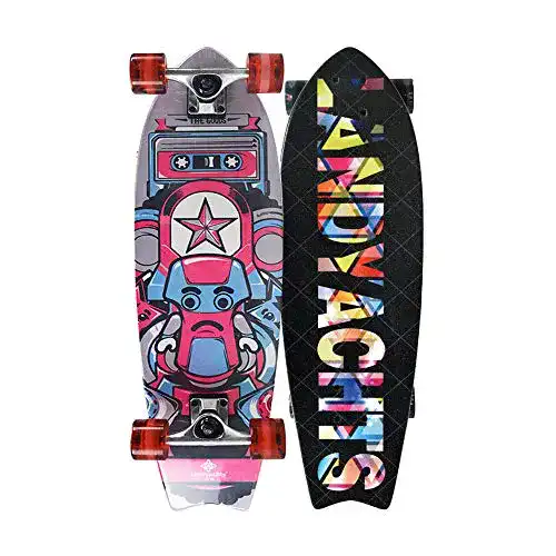 Carving-Longboard VOMI Hignful Mini Cruiser Skateboard Anfänger