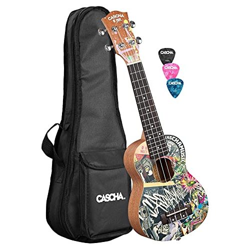Die beste cascha ukulele cascha sopran ukulele set art series i ukulele 1 Bestsleller kaufen