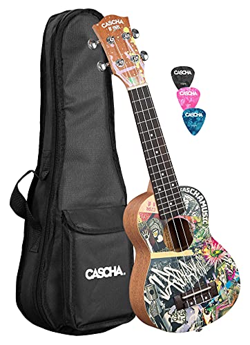 Die beste cascha ukulele cascha sopran ukulele set art series i ukulele 1 Bestsleller kaufen