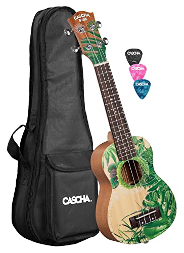 Die beste cascha ukulele cascha sopran ukulele set art series i ukulele Bestsleller kaufen