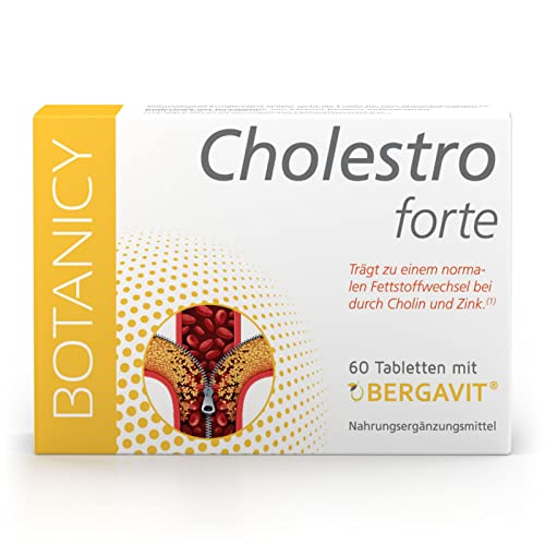 Die beste cholesterinsenker botanicy cholestro forte mit bergavit Bestsleller kaufen