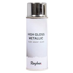Chrom-Spray Rayher 34424606 High gloss Metallic Spray, silber, Dose