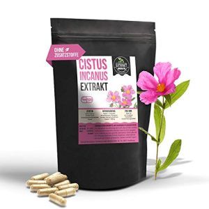 Cistus-Kapseln foodfrog Cistus Incanus Extrakt | 40% Polyphenole