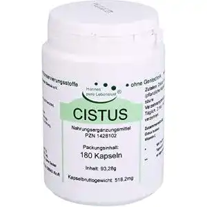 Cistus-Kapseln Hannes pure Lebenslust Cistus Incanus Vegi Kapseln