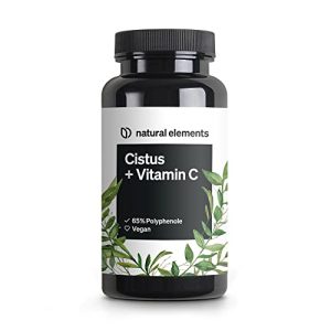 Cistus-Kapseln natural elements Cistus incanus mit Vitamin C