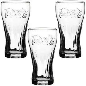Cola-Glas Coca-Cola Coca Cola – Set mit 3 Gläsern