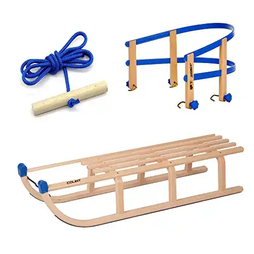 Die beste Colint-Schlitten Colint Schlitten Davos 110 cm Lehne Leine 2026 Test Bestseller Colint-Schlitten Colint Schlitten Davos 110 cm Lehne Leine