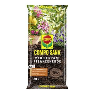 Compo-Erde Compo SANA Mediterrane Kübelpflanzenerde mit 12 Wochen