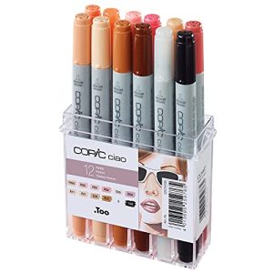 Copic-Marker COPIC Ciao Marker 12er Set “Portätfarben”