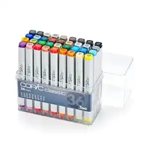Copic-Marker COPIC Classic Marker Set mit 36 Farben professionelle