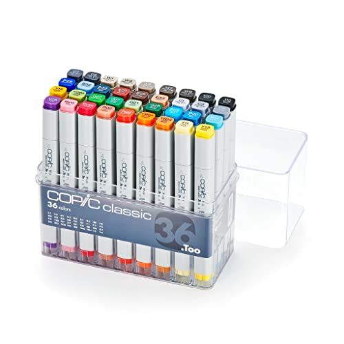 Die beste copic marker copic classic marker set mit 36 farben professionelle Bestsleller kaufen