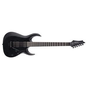 Cort-Gitarren Cort X500 Menace E-Gitarre, Serie X, Schwarz satiniert