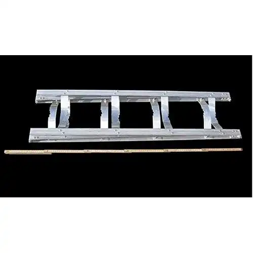 Dachleiter Esto Alu-n klappbar 3-fach Dachdeckerleiter 4,00 m 7,2kg