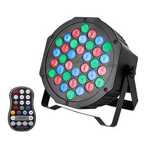 Disco-Licht UKing Wiederaufladbar LED Par Licht Eingebaute Batterie