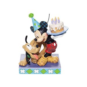 Disney-Figuren Enesco Disney Traditions Pluto and Mickey Birthday