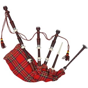 Dudelsack Atlojoys Schottischer Great Highland Red Royal Steward