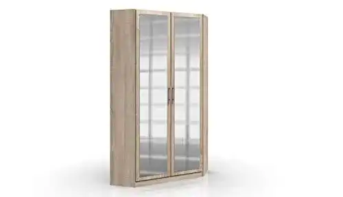 Eckkleiderschrank möbelando Runner aus Spanplatte