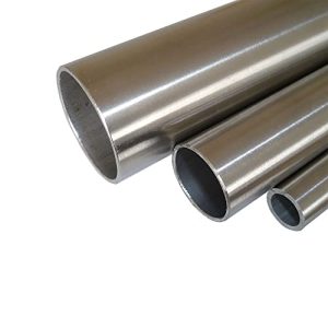 Stainless steel tube B&T Metall Stainless steel round tube, polished