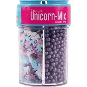 Einhorn-Tortendeko Decocino Streusel-Mix EinhornMix – ZuckerPerlen
