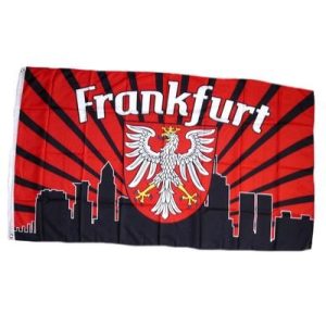 Eintracht-Frankfurt-Fahne FahnenMax Fahne / Flagge Frankfurt