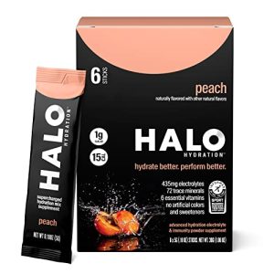Elektrolyt-Pulver HALO Sport HALO Hydration Peach – Elektrolyt