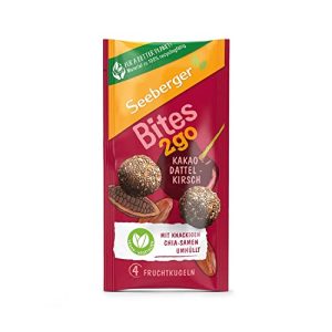 Energy Ball Seeberger Bites2Go Kakao-Dattel-Kirsch, 12er Pack