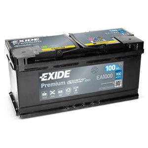 Exide-Autobatterie EXIDE EA1000 Premium Superior Power Autobatterie