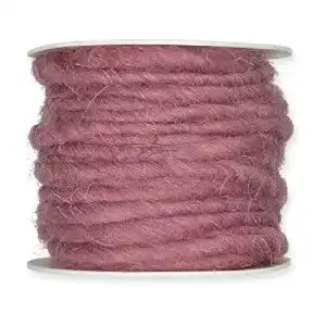 Filzschnur Schreiber Deko Wollschnur mit Jute / 10 Meter/Berry