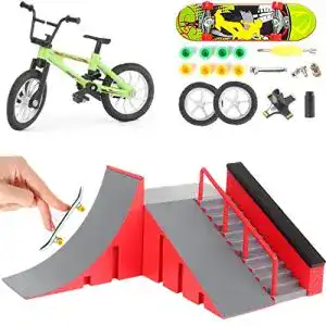 Fingerboard-Rampen QINIFIFY Finger Skateboard Rampe Set, Mini