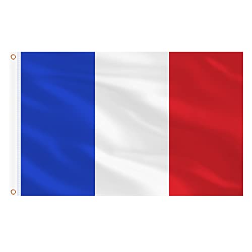 Die beste flaggen ahfulife frankreich flagge 90 x 150 cm 1 2 4 stueck drapeau Bestsleller kaufen