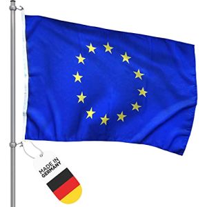 Flaggen FBS Premium Europa Flagge – Wetterfeste Flagge Europa
