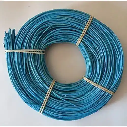 Flechtmaterial Schardt Peddigrohr 500g gelb orange rot blau grün