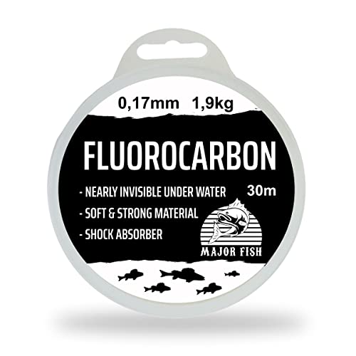 Die beste fluorocarbon schnur major fish 100 fluorocarbon vorfachschnur Bestsleller kaufen