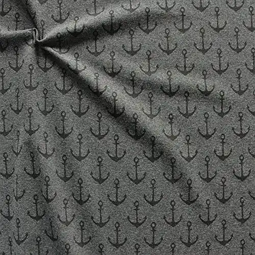 French Terry-Stoff STOFFKONTOR Sweatshirtstoff Baumwollstoff Meliert