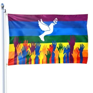 Friedensfahne Dereine Regenbogenfahne Peace