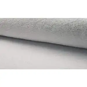 Frotteestoff Die Stofftante Frottee, Uni, weiß 50×160 cm Meterware