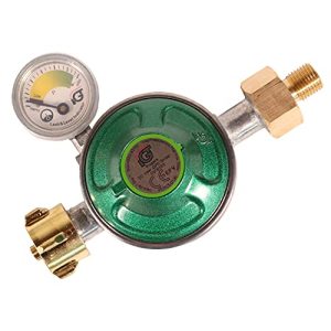 Gasdruckregler mit Manometer GARDINGER Druckregler 50 mbar