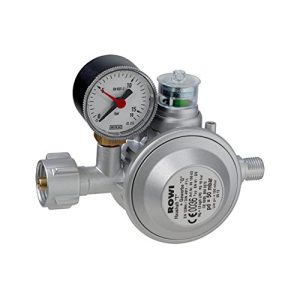 Gasdruckregler mit Manometer ROWI Gas Druckregler