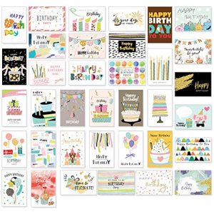 Birthday cards Haosell 36 set with envelope, birthday card