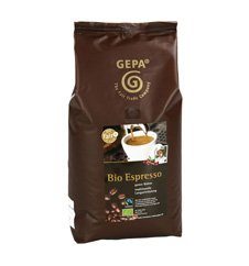 GEPA-Espresso GEPA Bio Espresso – ganze Bohne – 1 Karton (4 x 1000g)