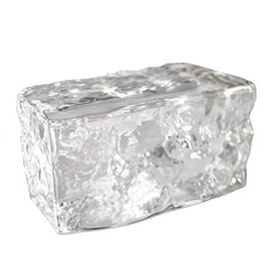 Glasbausteine Fuchs Design Crystal Collection 1 Stück Ice glänzend