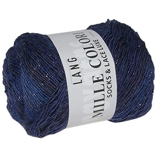 Die beste glitzerwolle lang yarns mille colori socks and lace luxe 859 0035 Bestsleller kaufen