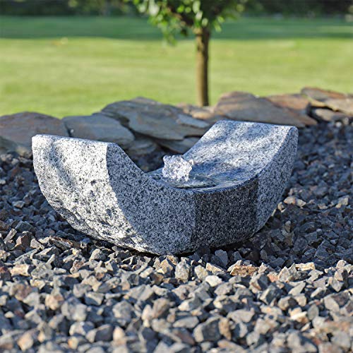 Die beste granitbrunnen clgarden granit springbrunnen sb15 2 gartenbrunnen mit Bestsleller kaufen
